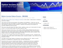 Tablet Screenshot of optionincomevideos.org